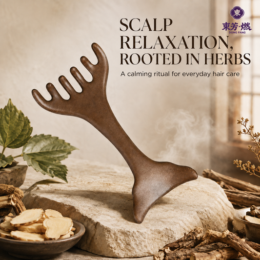 Kunqi Gua Sha Comb – Negative Ion Hair-Nourishing Comb